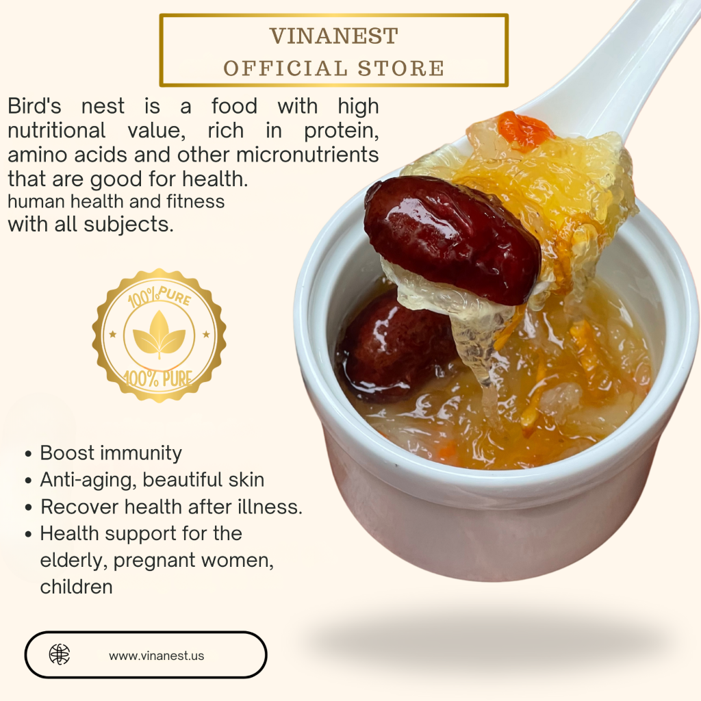 Vinanest Simply Swift (Tổ Yến Tinh Chế Sợi) 100GR
