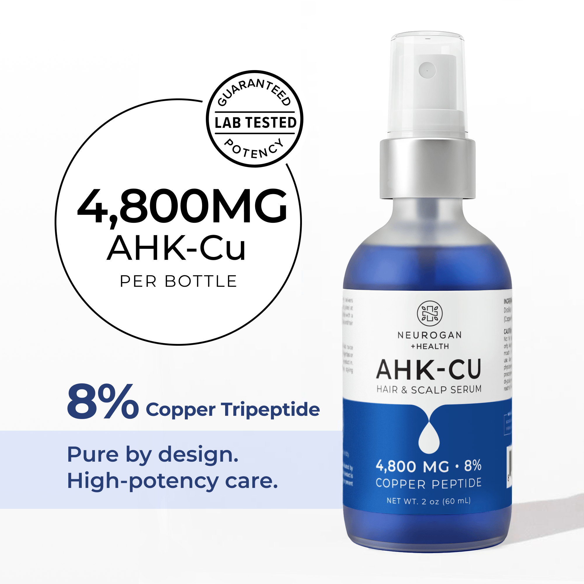 AHK-Cu Copper Peptide Hair Serum 4800mg